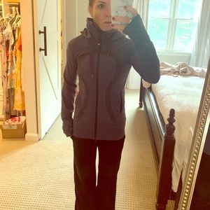 Lulu lemon long zip hooded jacket